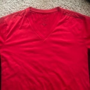 Mens Armani  Exchange (Dry Fit)  short sleeve shirt